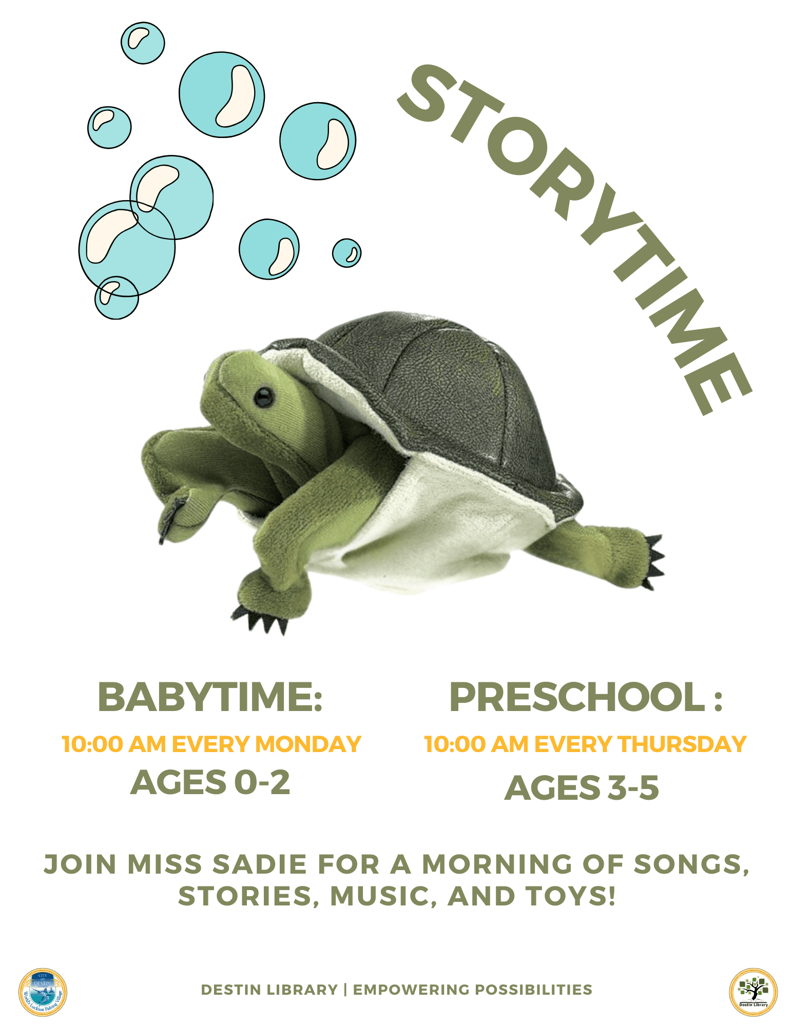 Preschool Storytime